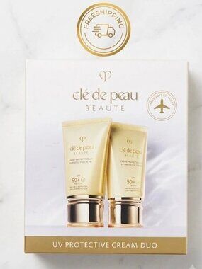 Cle De Peau Beaute UV Protective Cream SPF 50+ PA++++ 50ml 1.8oz Duo Pack Sealed